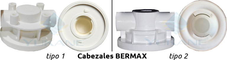Cabezales Bermax Tipo 1 y 2